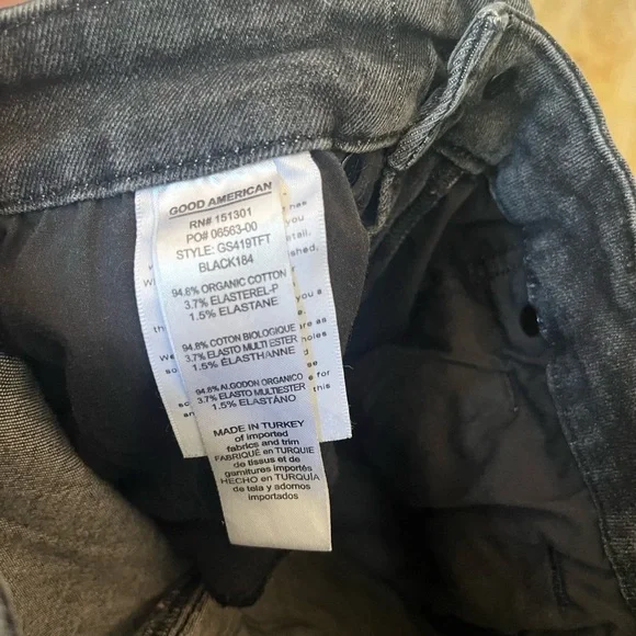 Good American good legs skinny black jeans - Picture 13 of 13